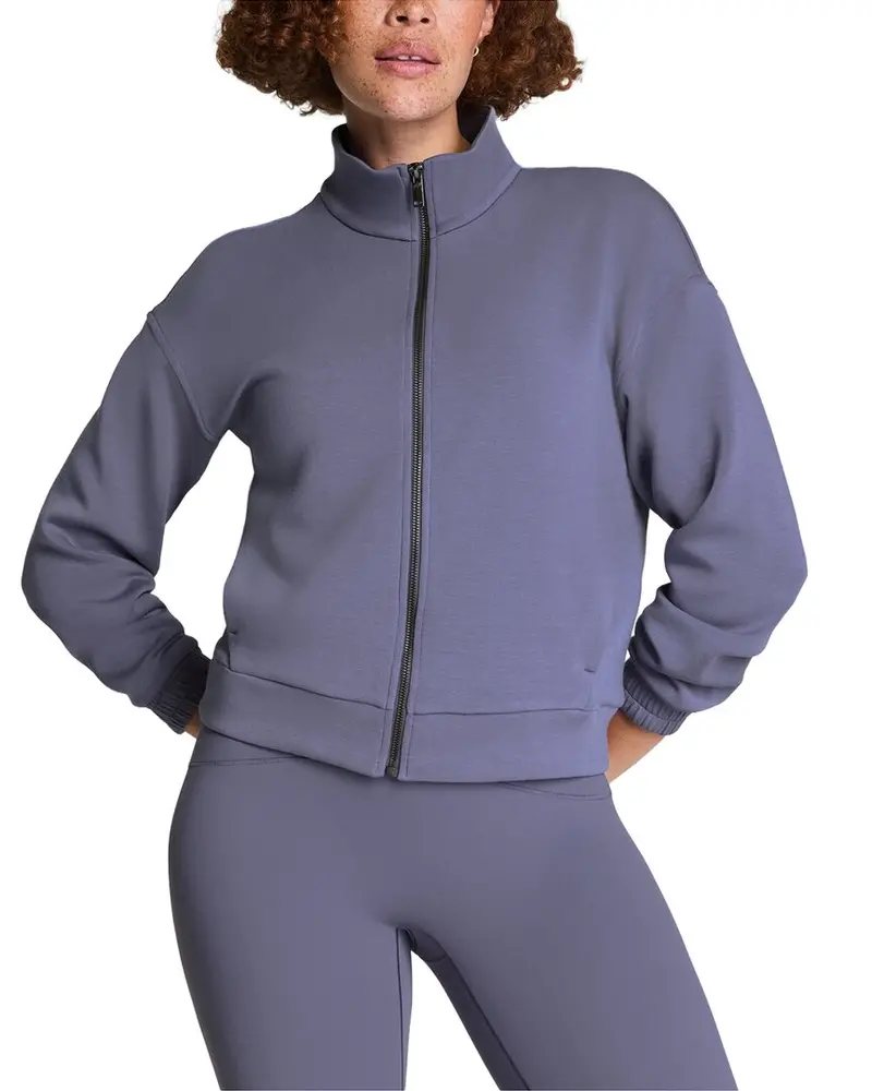 Spanx Brushed Full Zip Jacket 1