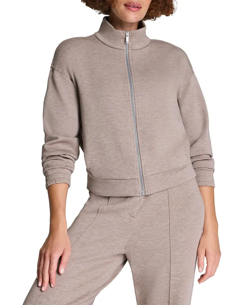 Spanx Brushed Full Zip Jacket 1
