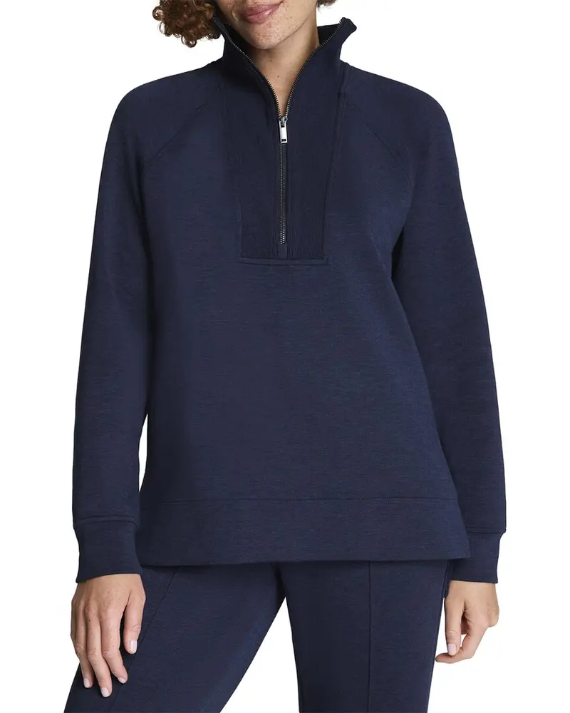 Spanx Brushed Half Zip Tunic 1