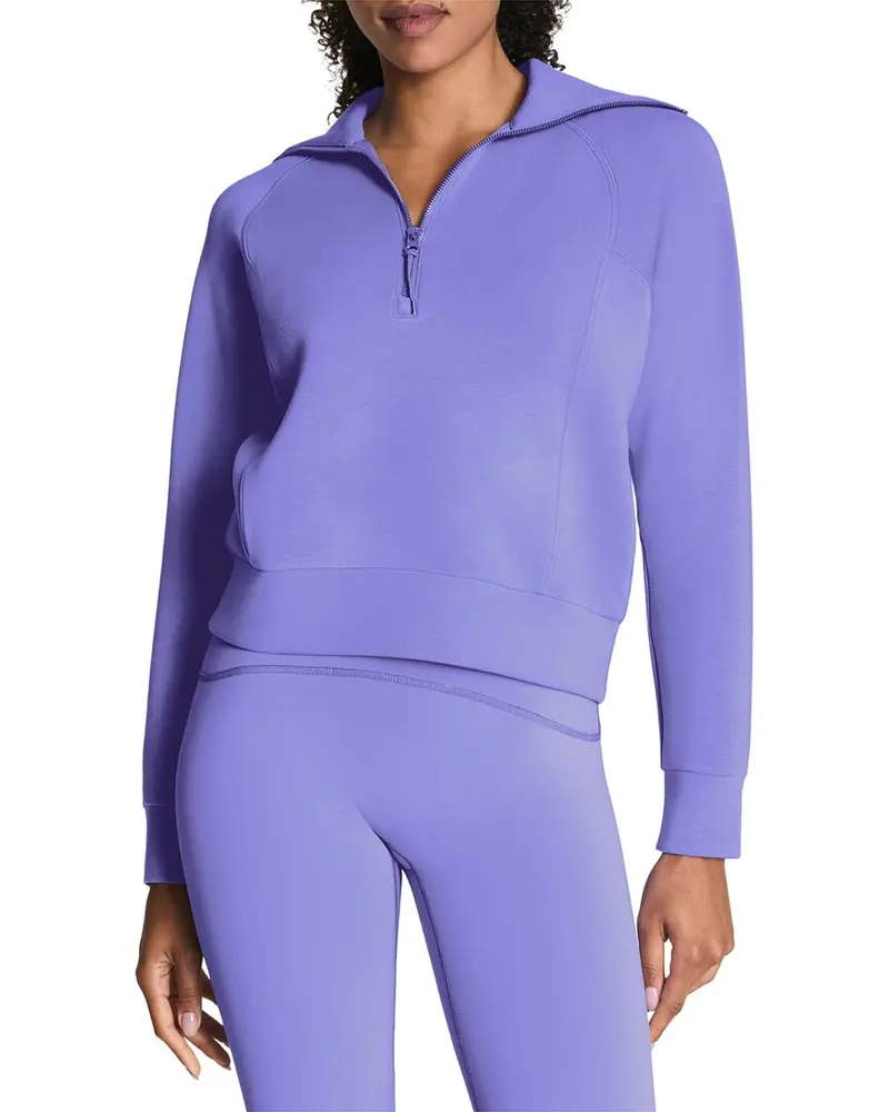 Spanx Half Zip Pullover 1