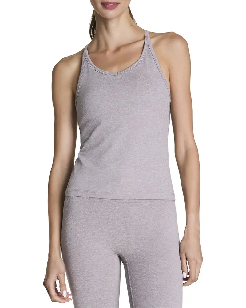 Spanx Ribbed V-Neck Racerback Tank 1