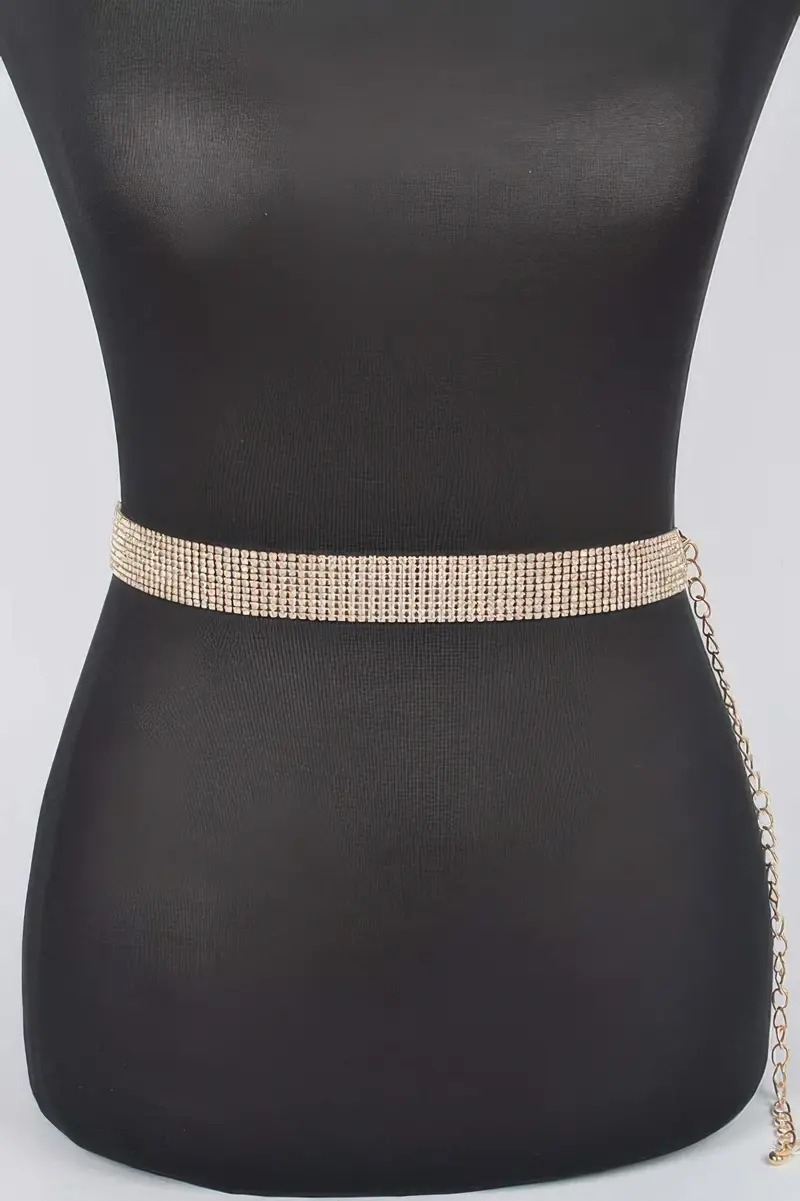 Sparkling Rhinestone Belt To Elevate Any Outfit 1