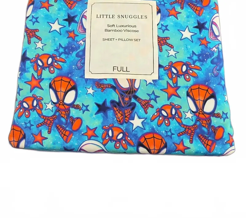 Spidey Space Full Sheet Set In Blue/Red 1
