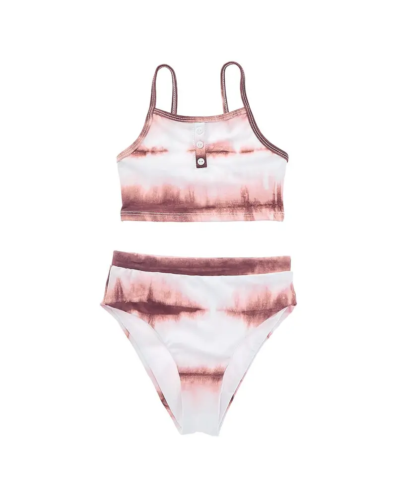 Splendid 2Pc Eccentric Cami Bikini Set 1