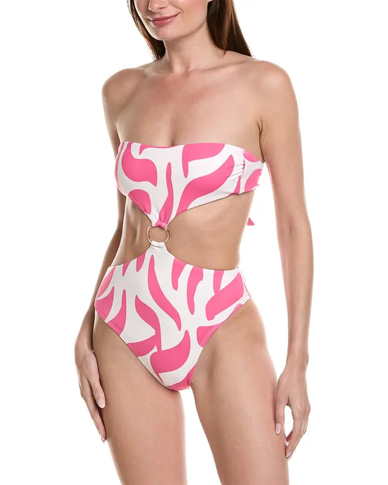 Splendid Cutout Waist One-Piece 1