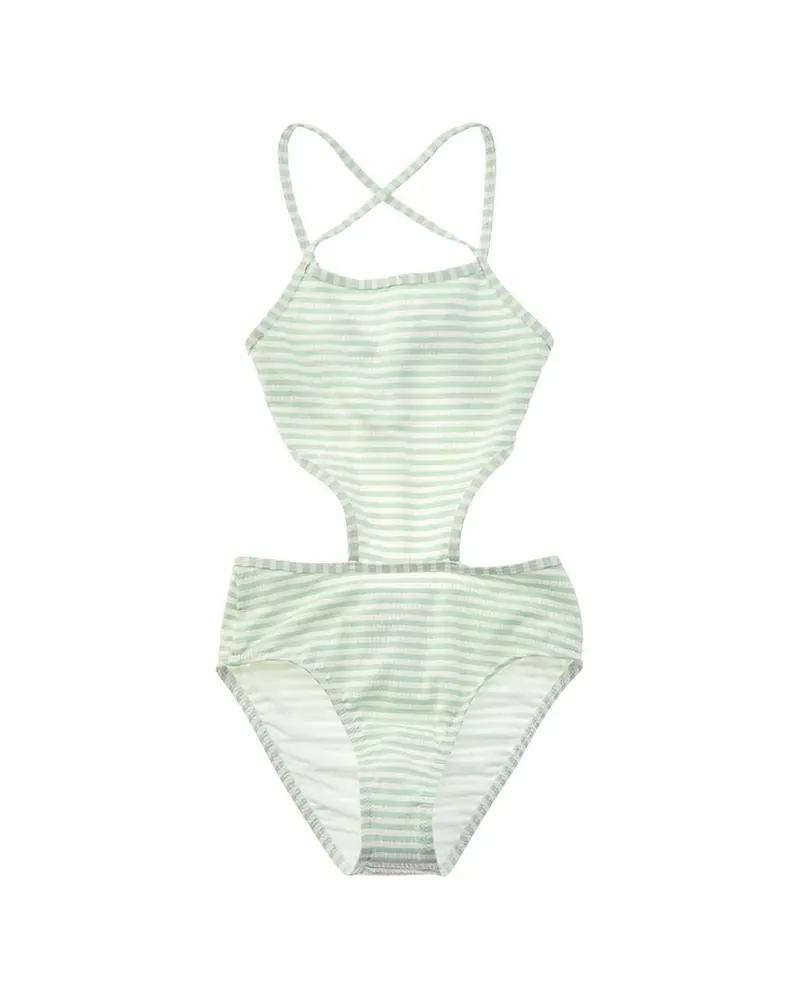 Splendid High-Neck Cutout One-Piece 1
