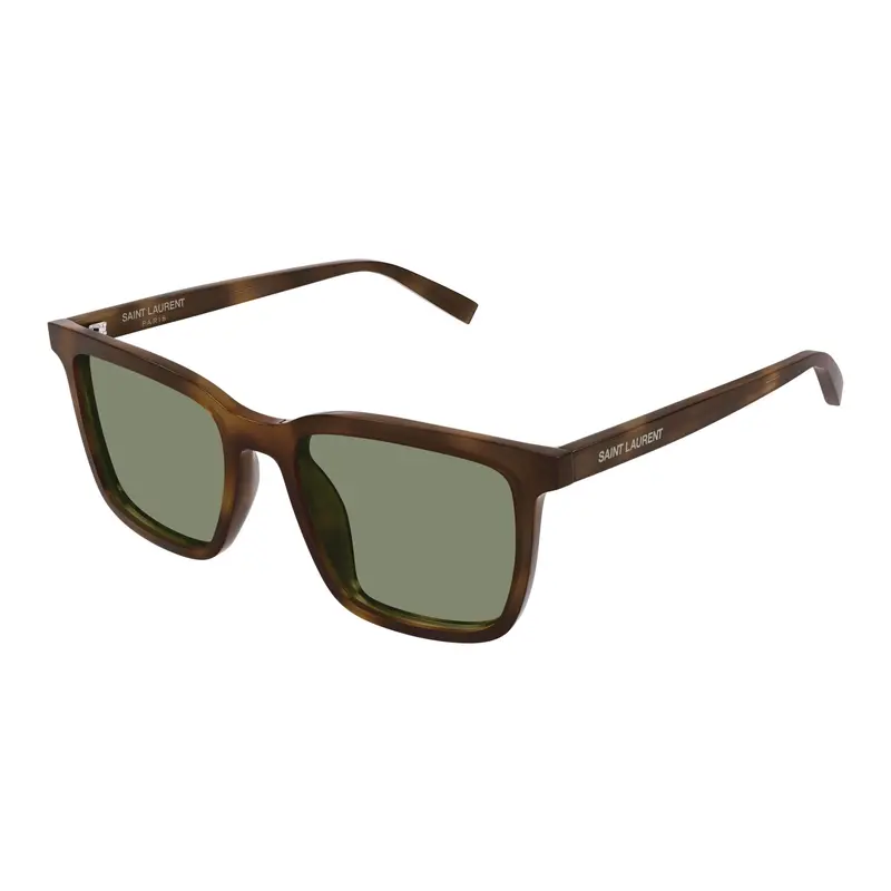 Square Frame Sunglasses With Tortoiseshell Pattern 2