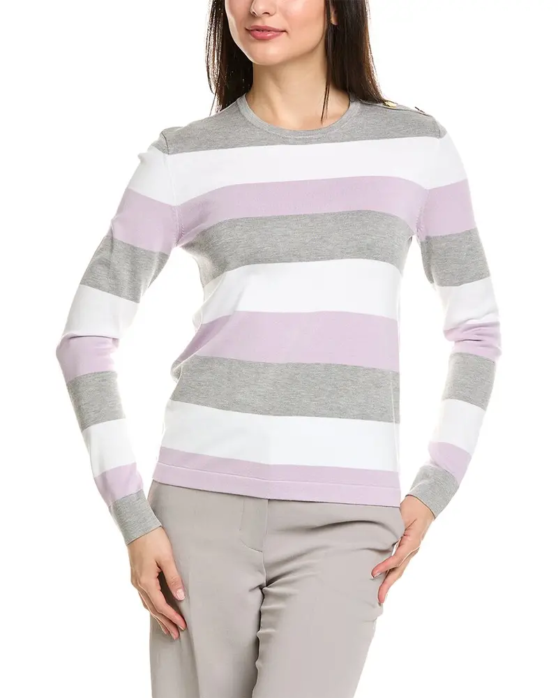 St. John Candy Stripe Sweater 1