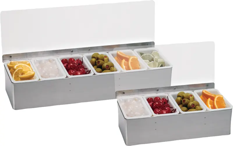 Stainless Steel Condiment Holder 1