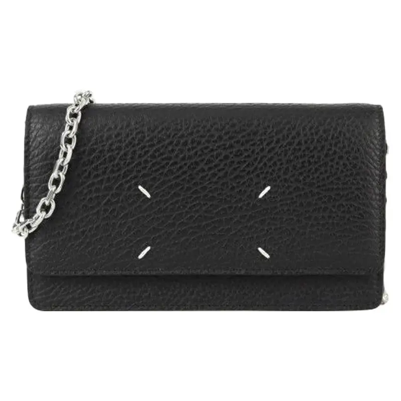 Stitched Chain Wallet Shoulder Bag 1