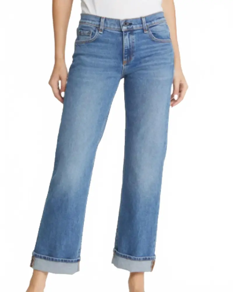 Straight Leg Boyfriend Jeans In Flashback 1