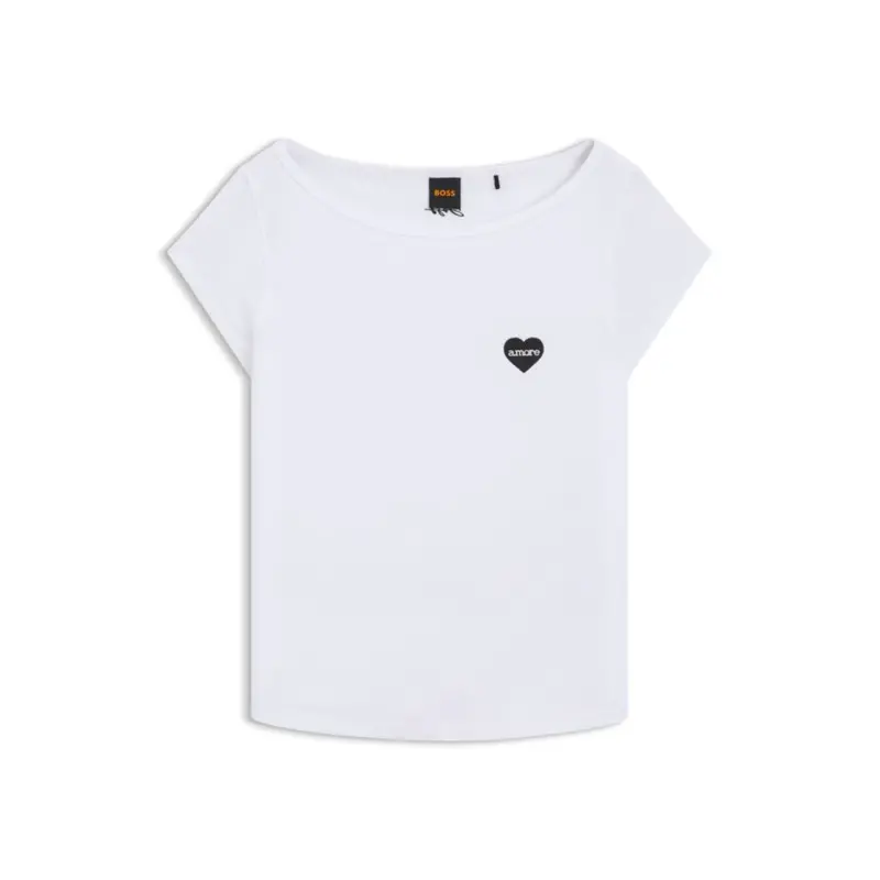 Stretch-Cotton Slim-Fit T-Shirt With Artwork 1