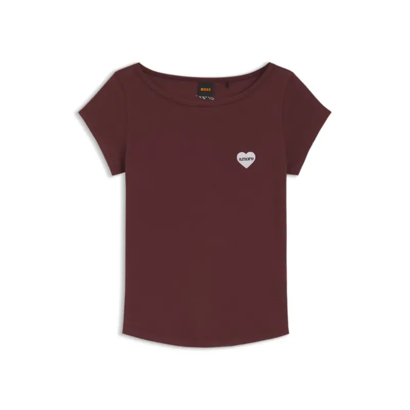 Stretch-Cotton Slim-Fit T-Shirt With Artwork 1