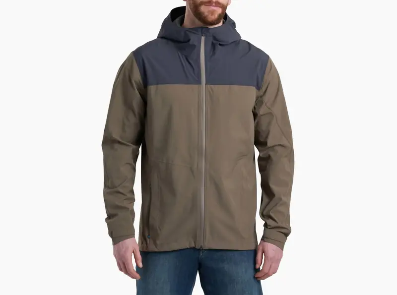 Stretch Voyagr Jacket In Driftwood 1