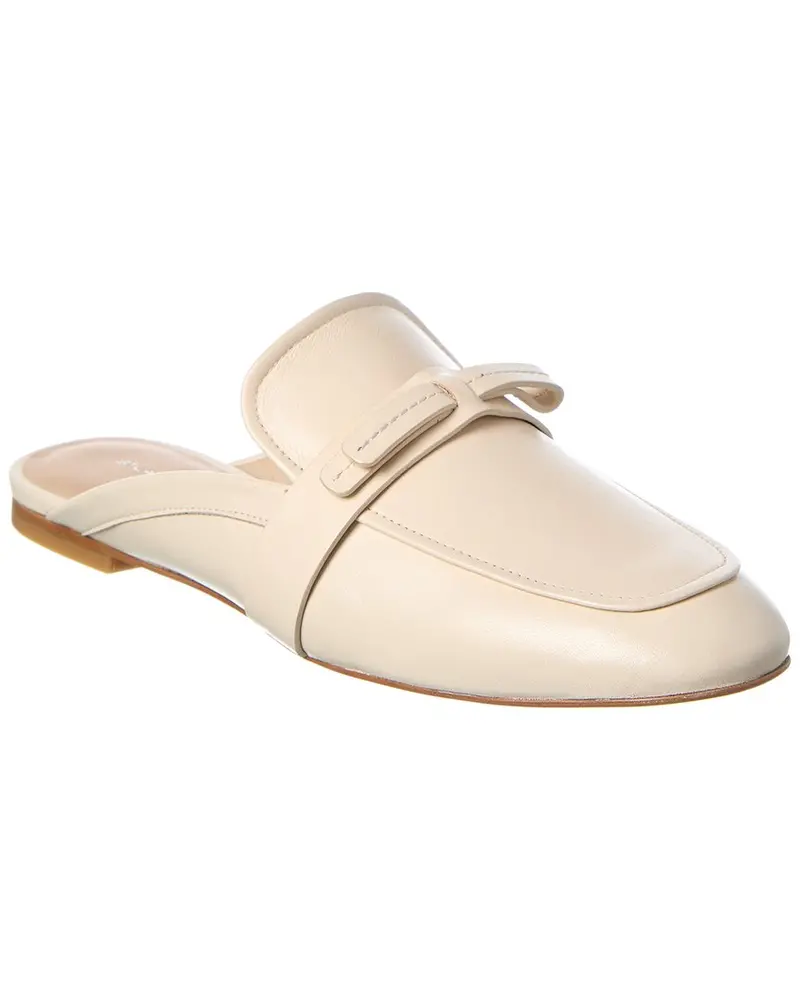 Stuart Weitzman Emma Bow Leather Mule 1