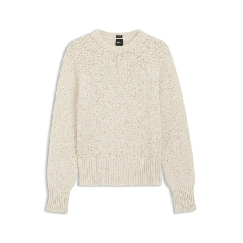 Sweater With Structured Knit 1