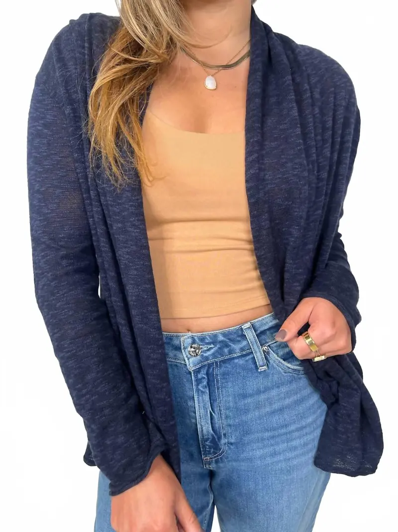 Swell Sweater In Navy 1