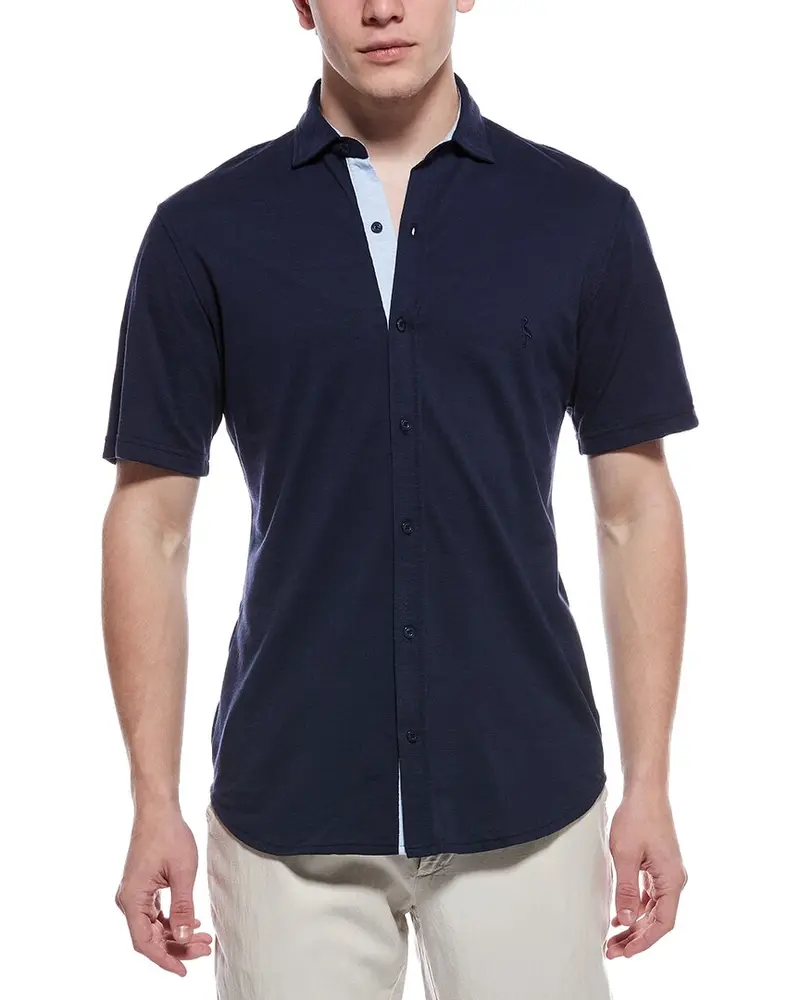 Tailorbyrd Slub Pique Shirt 1