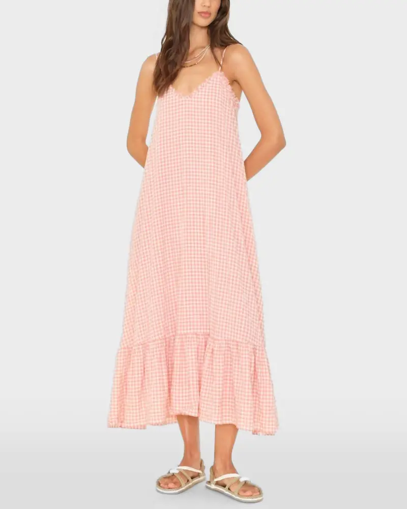 Taytum Dress In Shell Pink 1