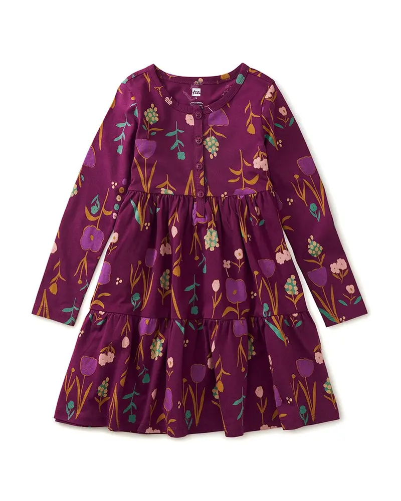 Tea Collection Tiered Henley Dress 1