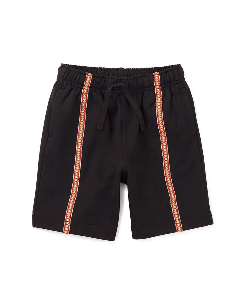 Tea Collection Twill Tape Detail Short 1