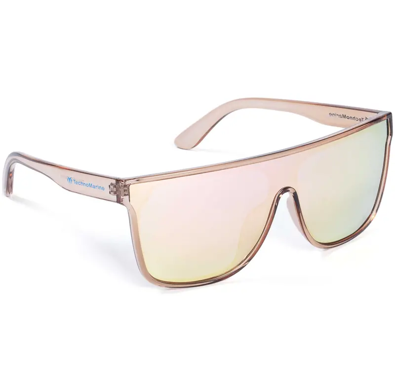 Technomarine Unisex 49 Mm Brown Sunglasses 1