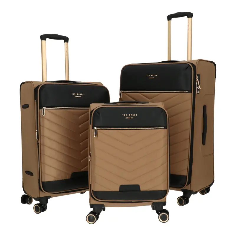 Ted Baker Preston Ss Tb240010 3 Pc Set (21""/25""/29"") - Brown 1