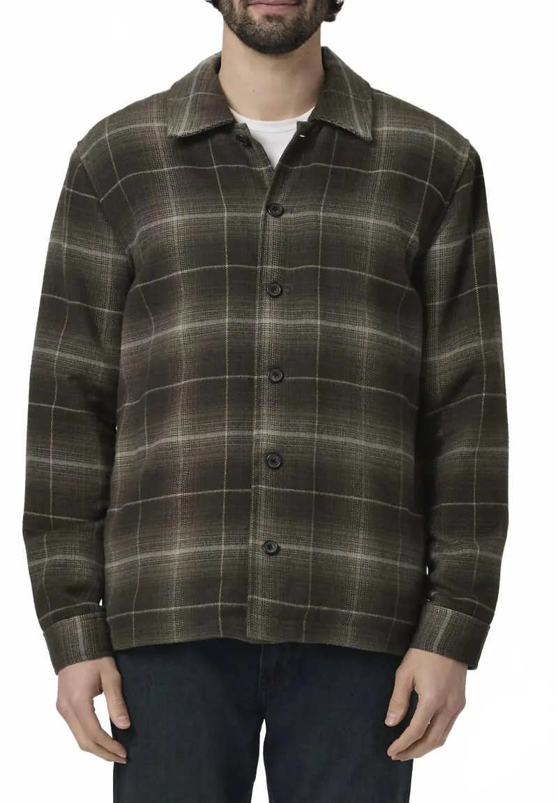 Telford Jacket In Marsh Green Plaid 1