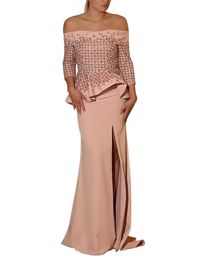 Terani Couture Embellished Maxi Dress 1