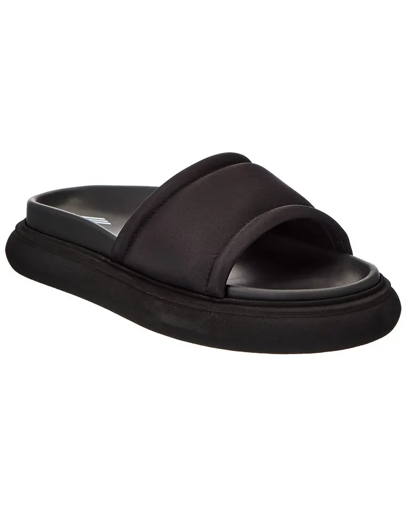 The Attico Padded Satin Platform Sandal 1