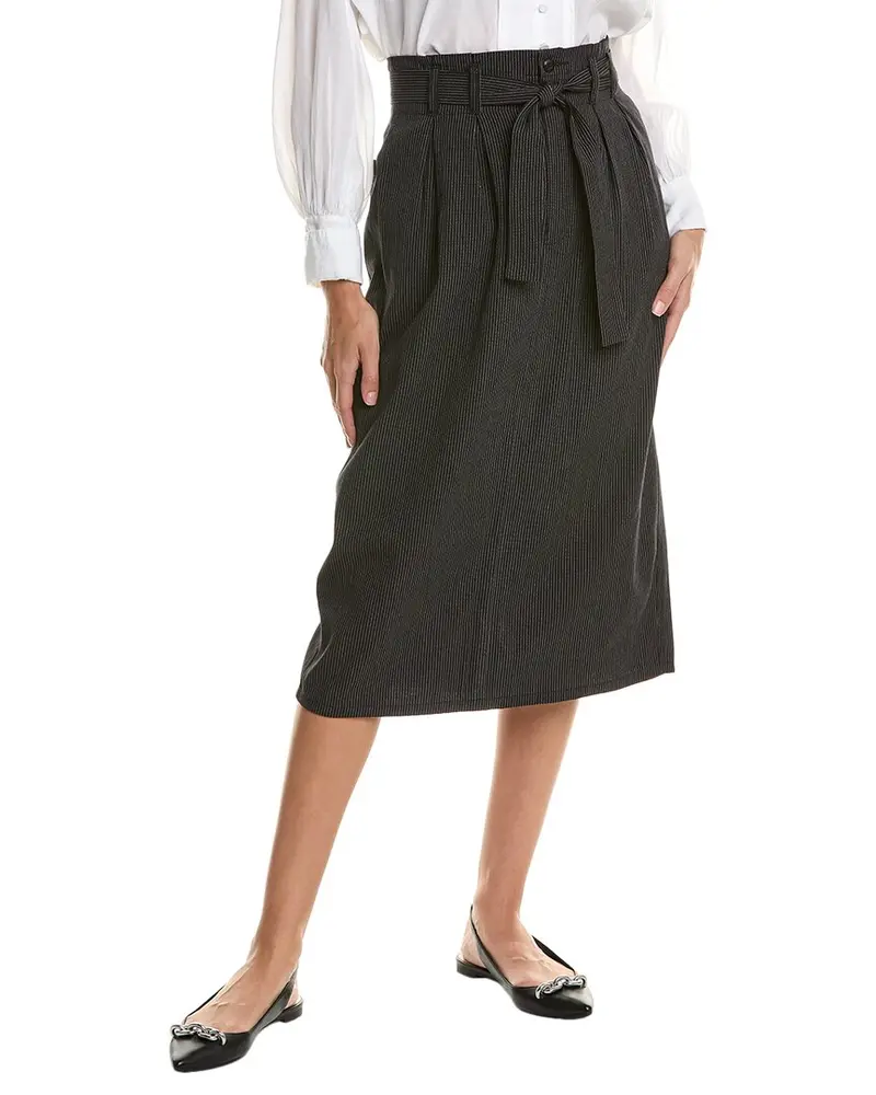 The Great The Trouser Wool-Blend Pencil Skirt 1
