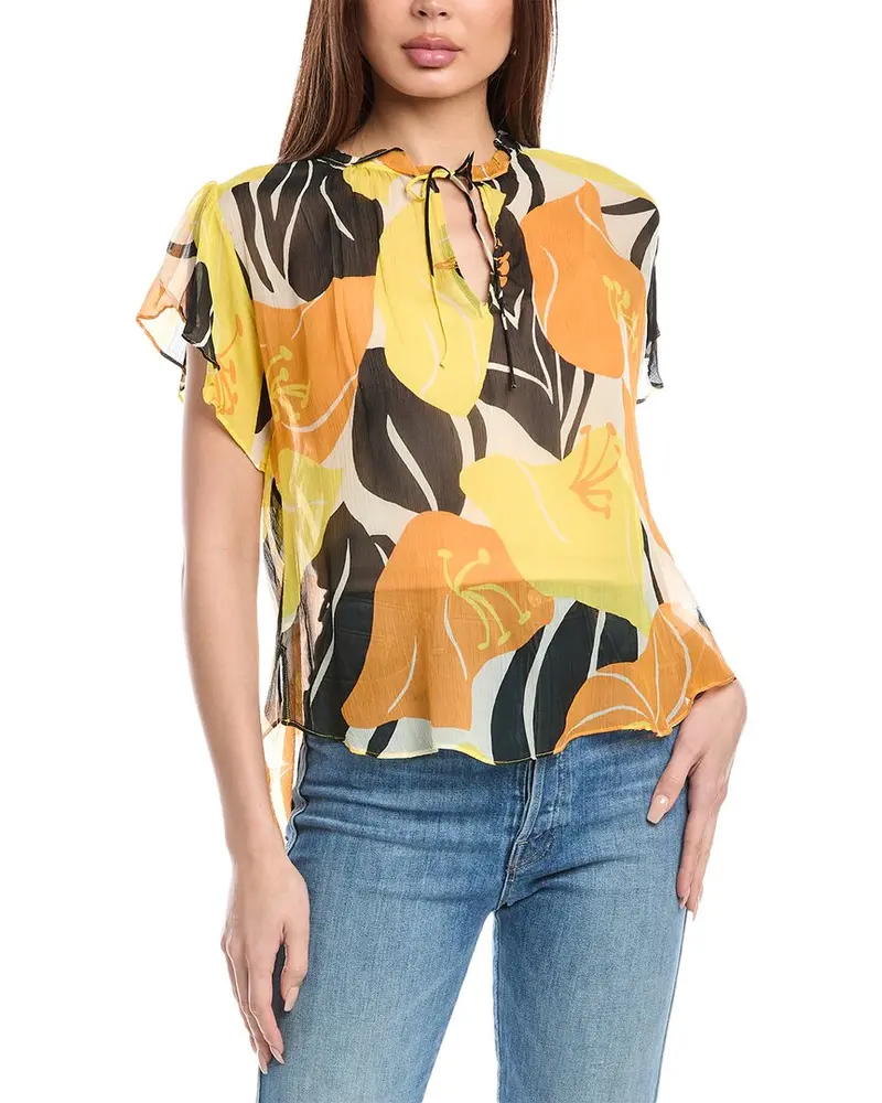 The Kooples Chiffon Blouse 1