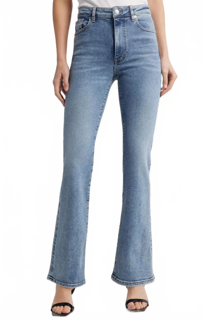 The Reboot High Waist Bootcut Jeans In Crave 1