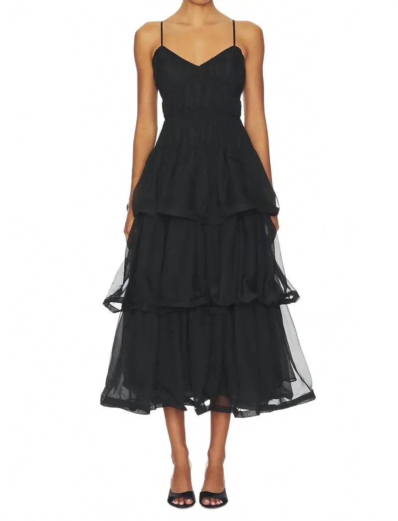 Theiria Dress In Black 1