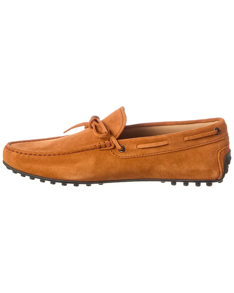 Tod’S Laccetto City Gommino Suede Loafer 2