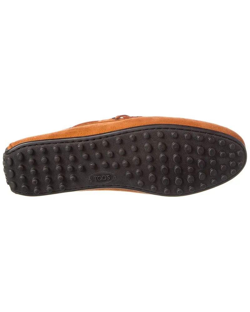 Tod’S Laccetto City Gommino Suede Loafer 4