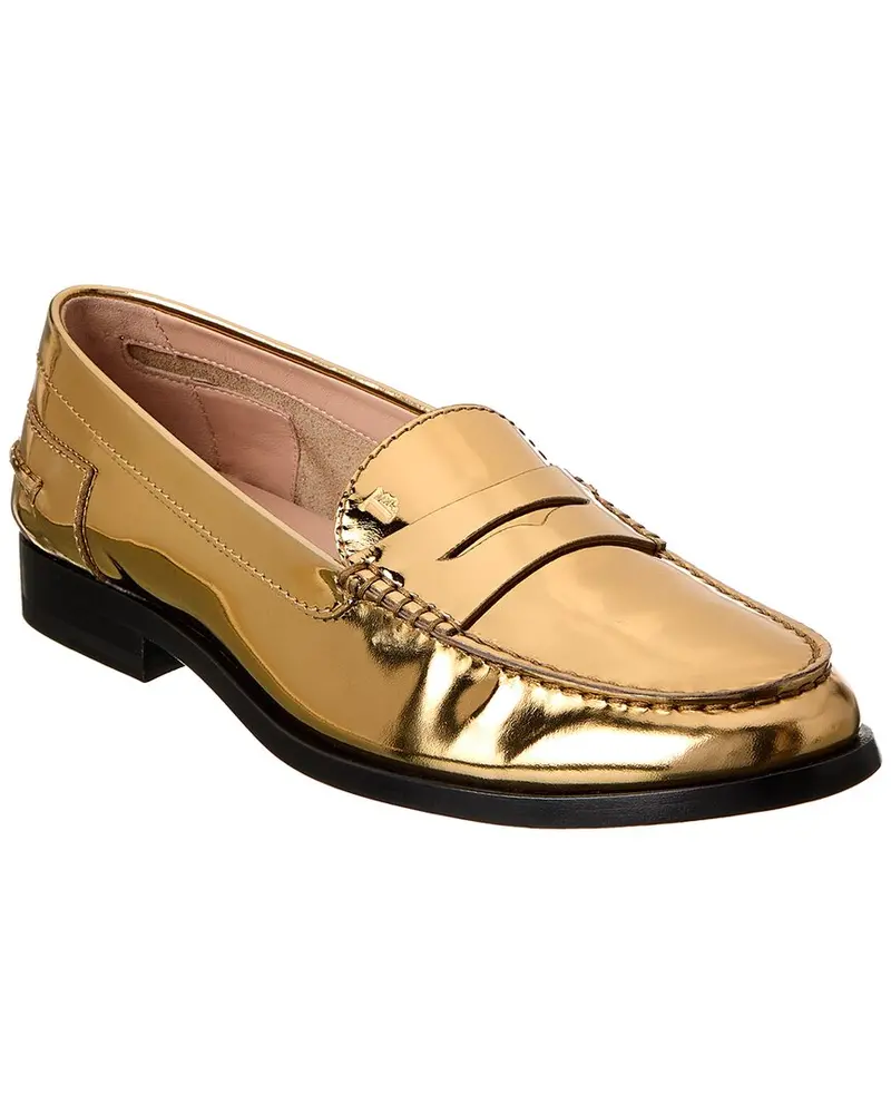 Tod’S Logo Leather Loafer 1