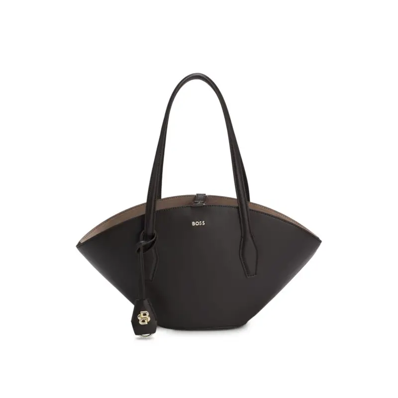 Tote Bag With Double B Monogram Key Ring 1