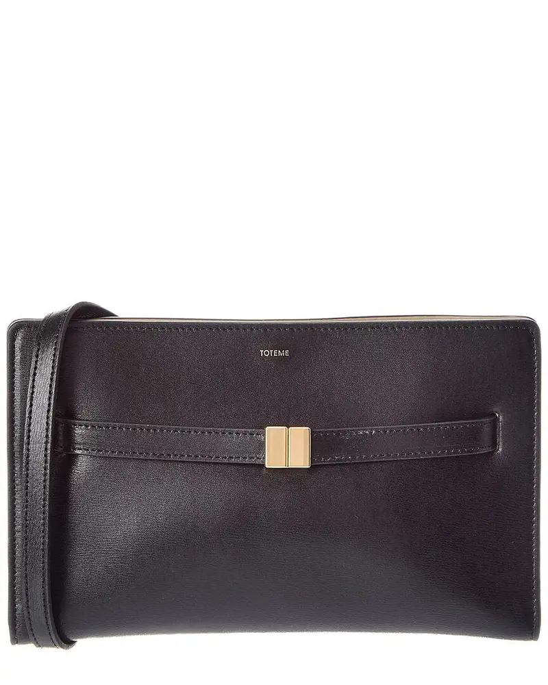 Toteme Logo Leather Shoulder Bag 1