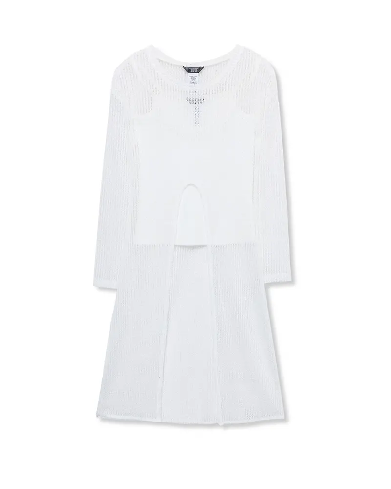 Truce Maxi Loose Knit Top 1