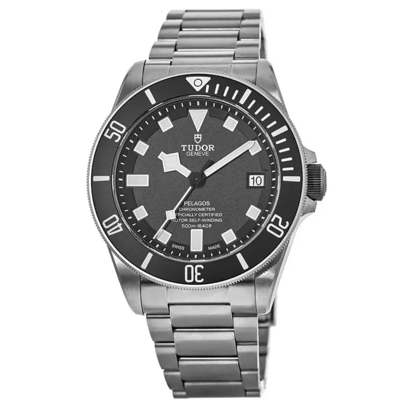 Tudor Pelagos Automatic Black Dial Titanium Men's Watch 25600Tn 1