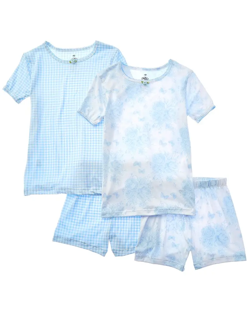 Tutu Couture En Pointe 4Pc Short Pajama Set 1