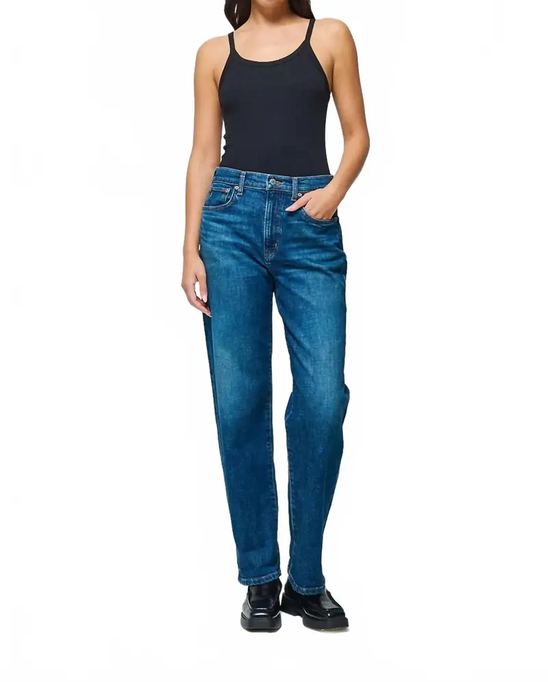 Tyler Vintage Straight Leg Jeans In Blue 2
