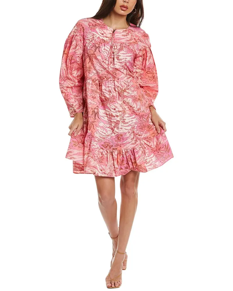 Ulla Johnson Tiered Mini Dress 1