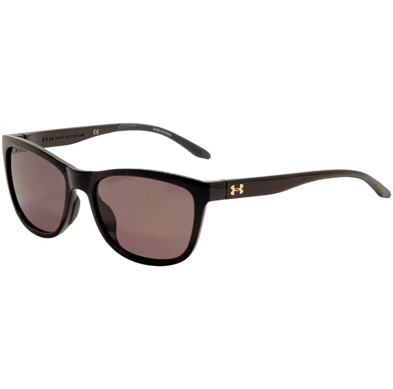 Under Armour Unisex 55 Mm Black Sunglasses 1