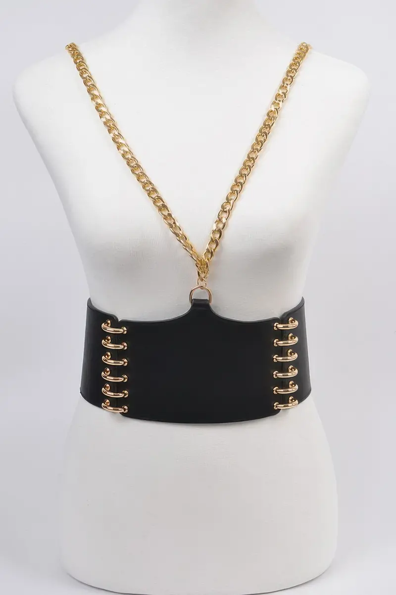 Unique Faux Leather Belt 1