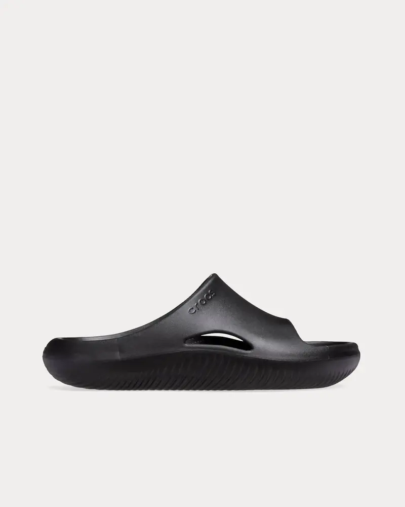 Unisex Mellow Recovery Slides In Black 1