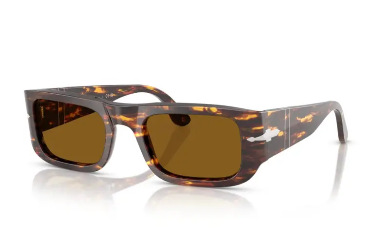 Unisex Po 3362S Sunglasses In Brown/Bright Yellow 1