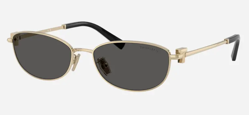 Unisex Tf 3115 Sunglasses In Pale Gold/Dark Grey 1