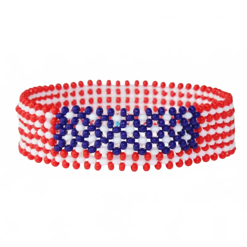 Unisex United States Of America Bracelet In Usa Flag 1